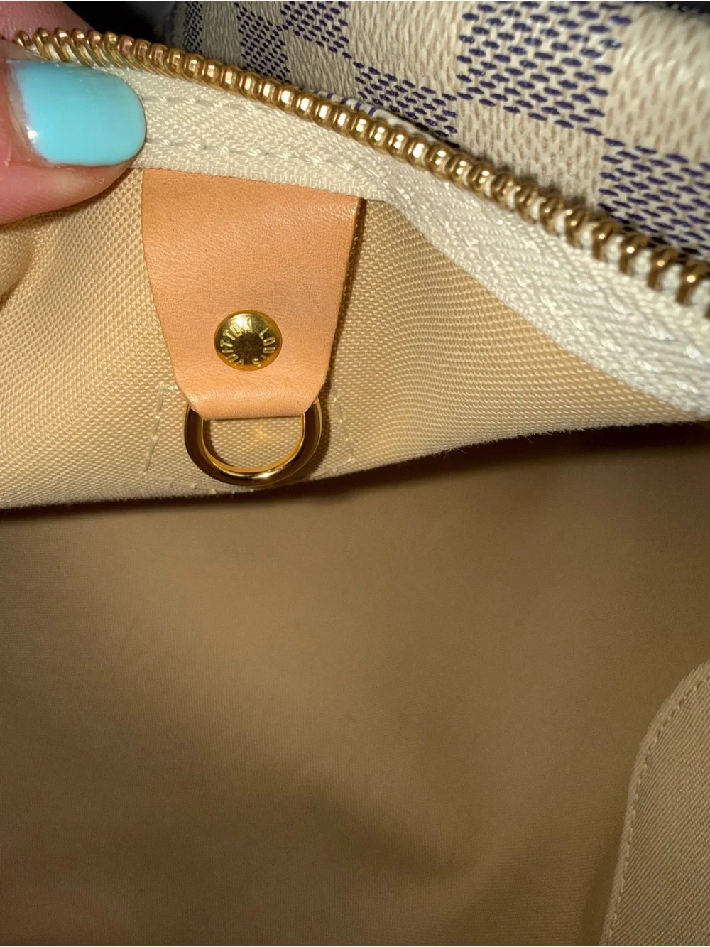 🎉SOLD🎉 Louis Vuitton Speedy 30 in Damier Azur - Picture 5 of 15